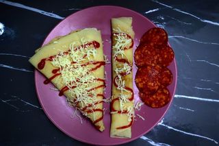 Velika palačinka sa kulenom