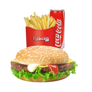 Cheeseburger - menù