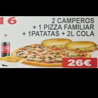 Menú 2 Camperos