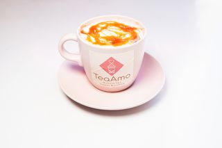 Cappuccino special caramel macchiato