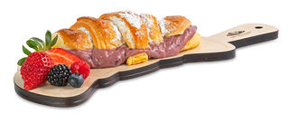 Croissant Cheesecake Con Frutos Del Bosque