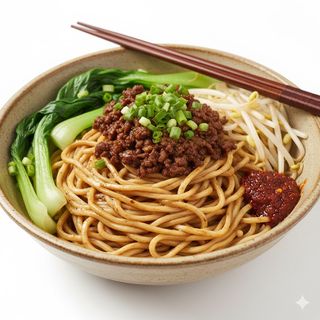 Lanzhou lamian senza brodo