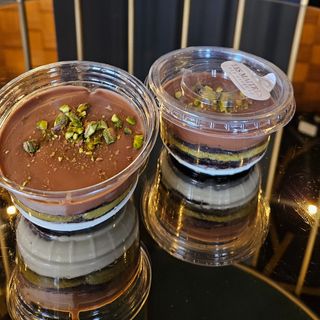 Tiramissu Chocolat kounafa-pistache