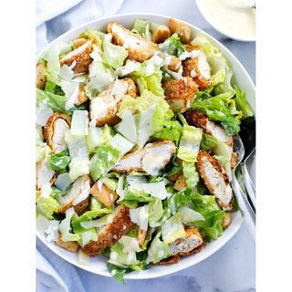 Caesar Salad With Chicken Strips
