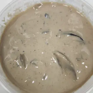 Salsa de champiñones.