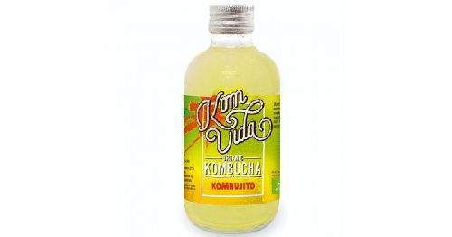 Kombucha Lima, Limón y Hierbabuena
