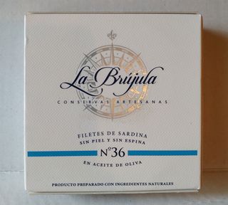 Filete De Sardina S/Piel  S/Espina En Acte. Oliv. La Brujula
