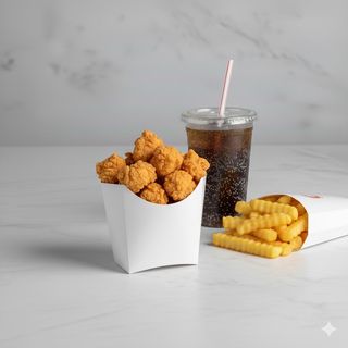 Menú Palomitas De Pollo