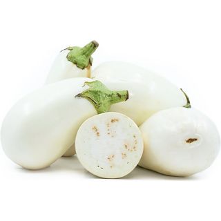 White Eggplant, Single Piece