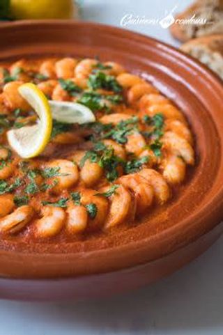 Tajine Crevettes Pil Pil