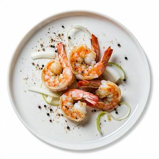 116 Gamberi sale e pepe