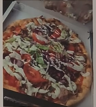 Pizza kebab