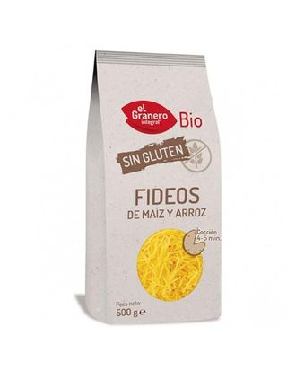 Fideos Maiz Y Arroz Sin Gluten El Granero...