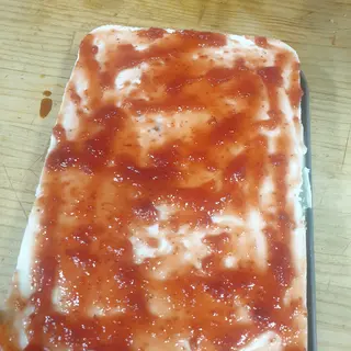 Tarta de keso fria