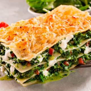 Lasanha de espinafres