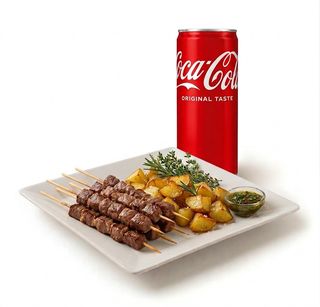 Arrosticini - 5 pezzi + Lattina Coca-Cola