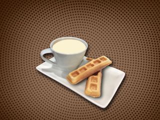 CHOCOLATE BLANCO A LA TAZA WAFFER 