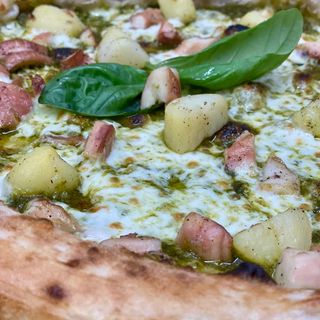 Pesto con polipo e patate 