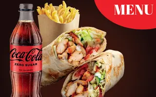 Meniu kebab deluxe de pui