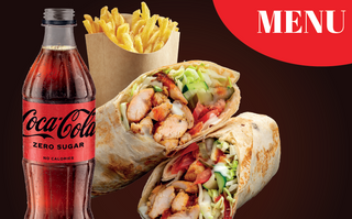 Meniu kebab deluxe de pui