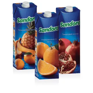 Sandora 1л в асортиментi