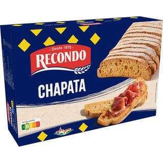 Pan de Chapata Tostado Recondo,167 G.