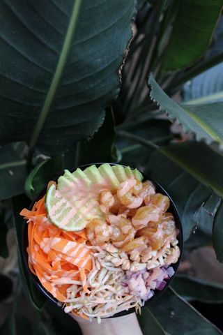 Bubba shrimp poké
