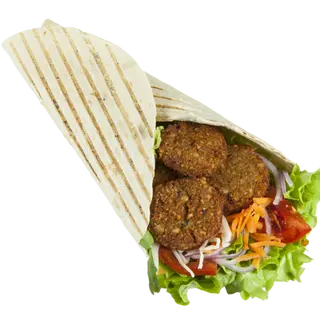 Piadina falafel 