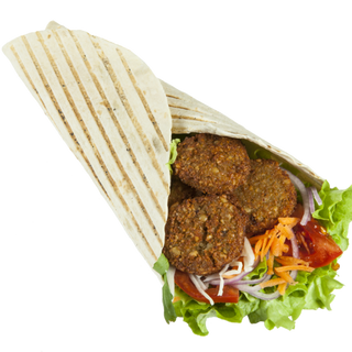 Piadina falafel 
