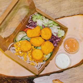 Chicken Nuggets Salata