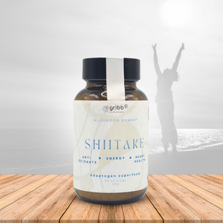 Shiitake Aumenta sua Energia e Saúde Cardiovascular 60 ou 120 Cápsulas