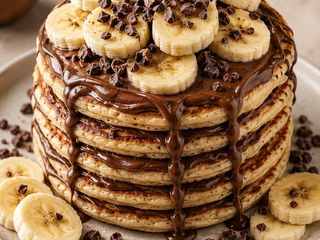 CHOCO PROTEIN PANCAKES