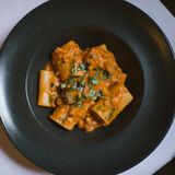 Paccheri con ragu di polpo