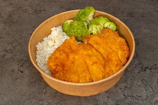 Pechuga de pollo crispy.