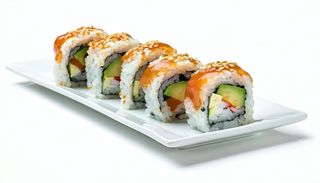 Uramaki vegetal roll. 8 pezzi