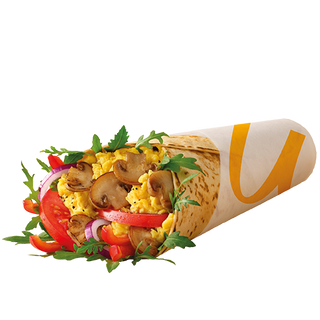 Śniadaniowy McWrap® z Jajecznicą i Pieczarkami