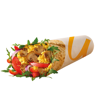 Śniadaniowy McWrap® z Jajecznicą i Pieczarkami