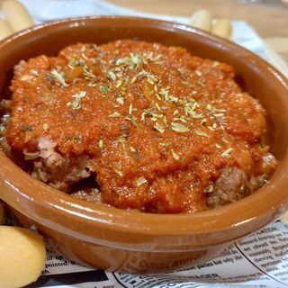 Salsitxes Napolitanes (Tapa)