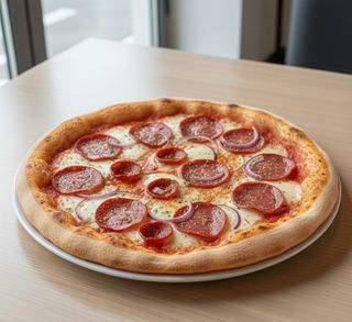 Pizza Famíliar de Salami