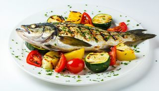 Dorada cu legume grill