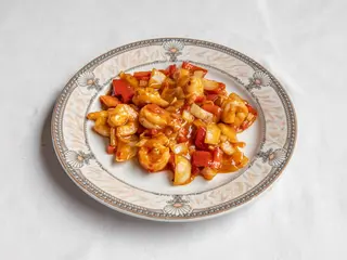 Gamberetti in Salsa Chili