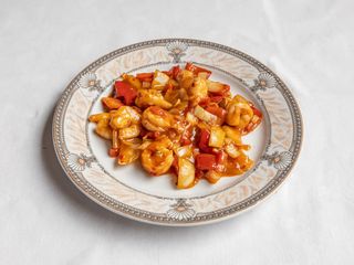 Gamberetti in Salsa Chili