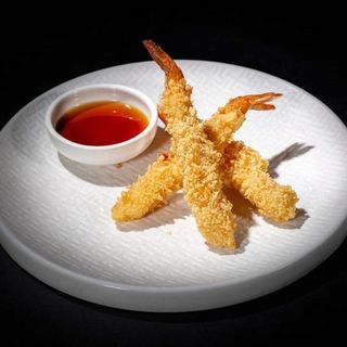 Tempura di gamberi