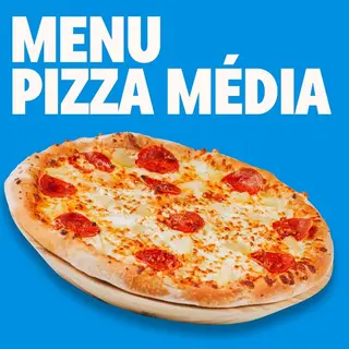 Menu Pizza Média