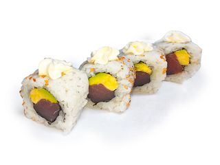 Uramaki tonno, avocado e Philadelphia 8 pezzi