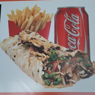 Menu durum xxxl mixto contodo