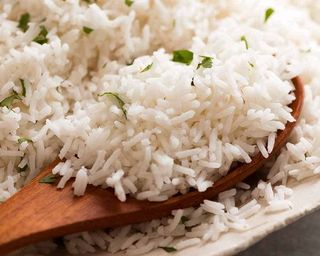 Plain basmati rice