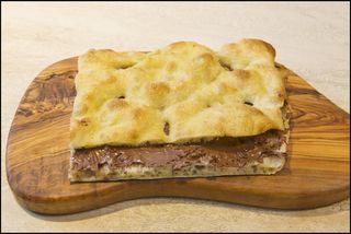 Focaccia  con Nutella