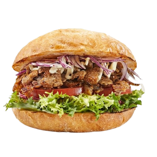 Menú hamburguesa pollo kebab