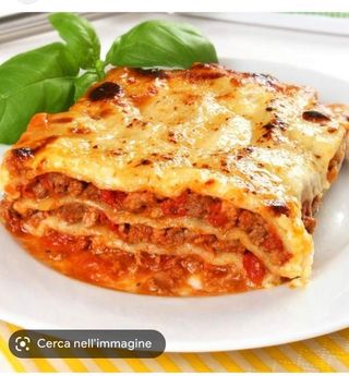 Menù Lasagna